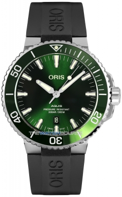 Buy this new Oris Aquis Date 43.5mm 01 733 7730 4157-07 4 24 64EB mens watch for the discount price of £1,487.00. UK Retailer.